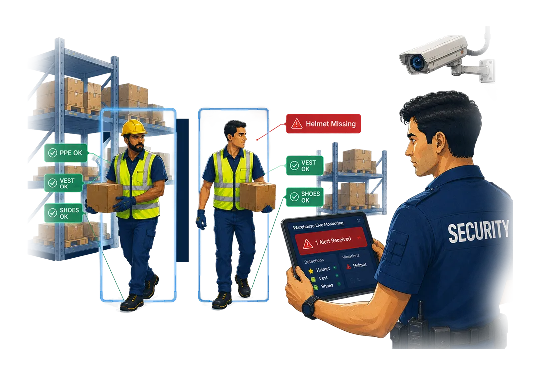 GMR Cargo's Solution 2: Automated PPE Monitoring Strengthened Safety Across Operations