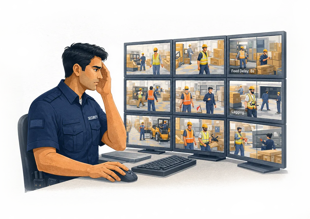 GMR Cargo's Challenge 2: Limited Human Oversight Caused Frequent Lapses in PPE Compliance