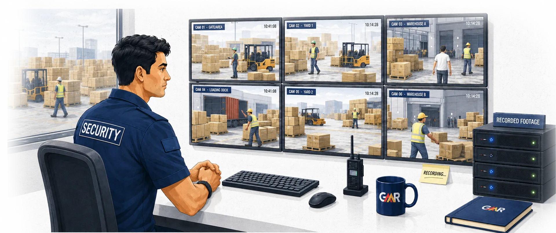 GMR Cargo's Challenge 3: Legacy CCTV Provided No Alerts or Intelligence for Rapid Action