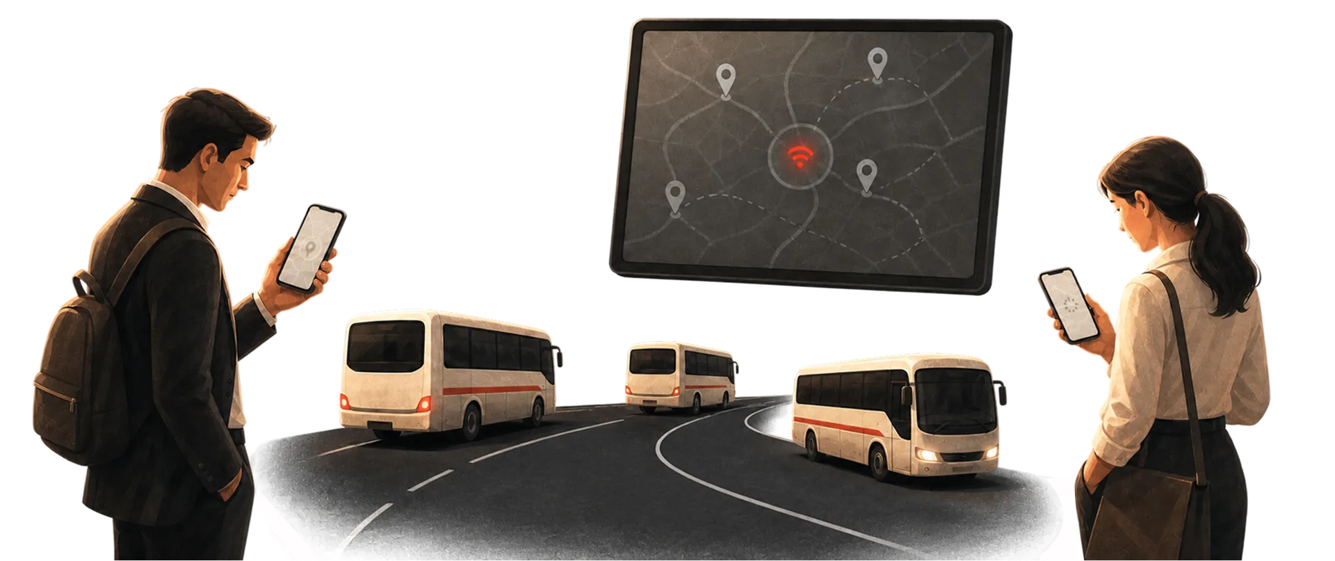 Daily Shuttles' Challenge 3: Zero Real-Time Visibility Across a Moving Fleet