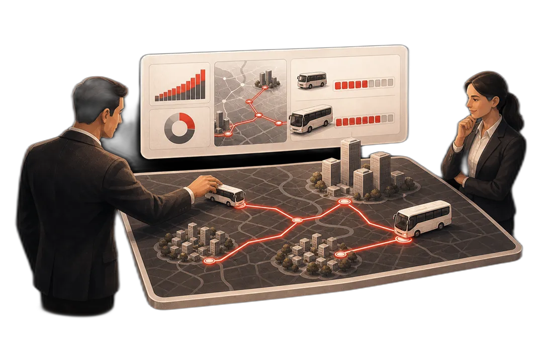 Daily Shuttles' Solution 2: Intelligent Route, Capacity & Pass Management