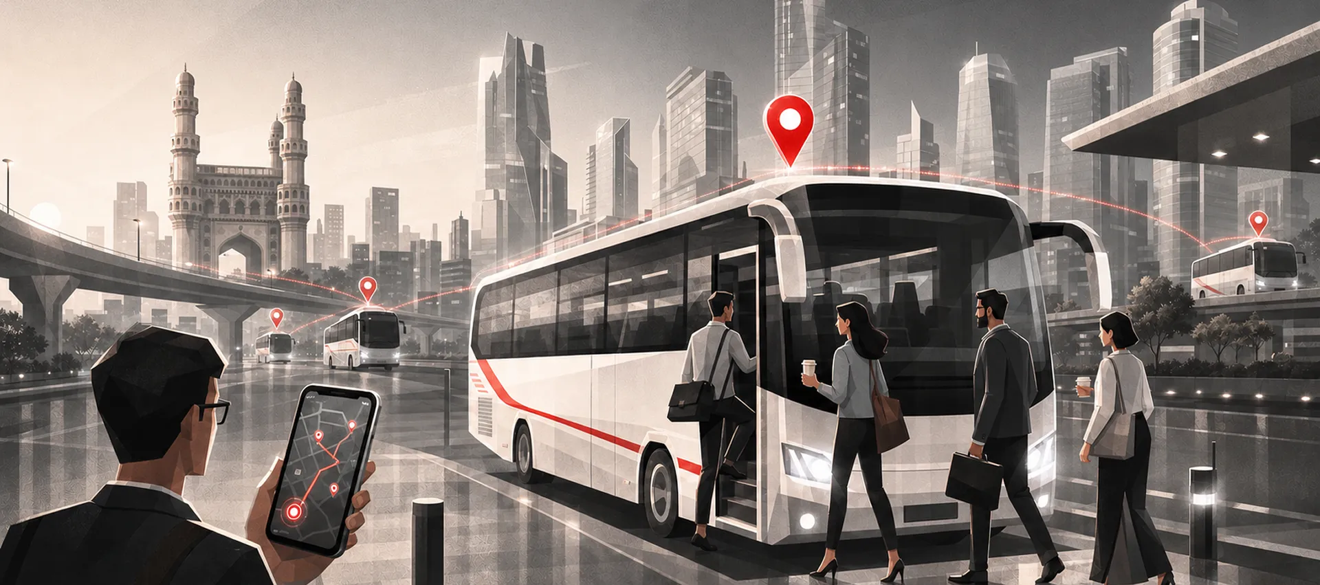 Tericsoft helped Daily Shuttles Launch a Premium Corporate Commute Platform in Hyderabad