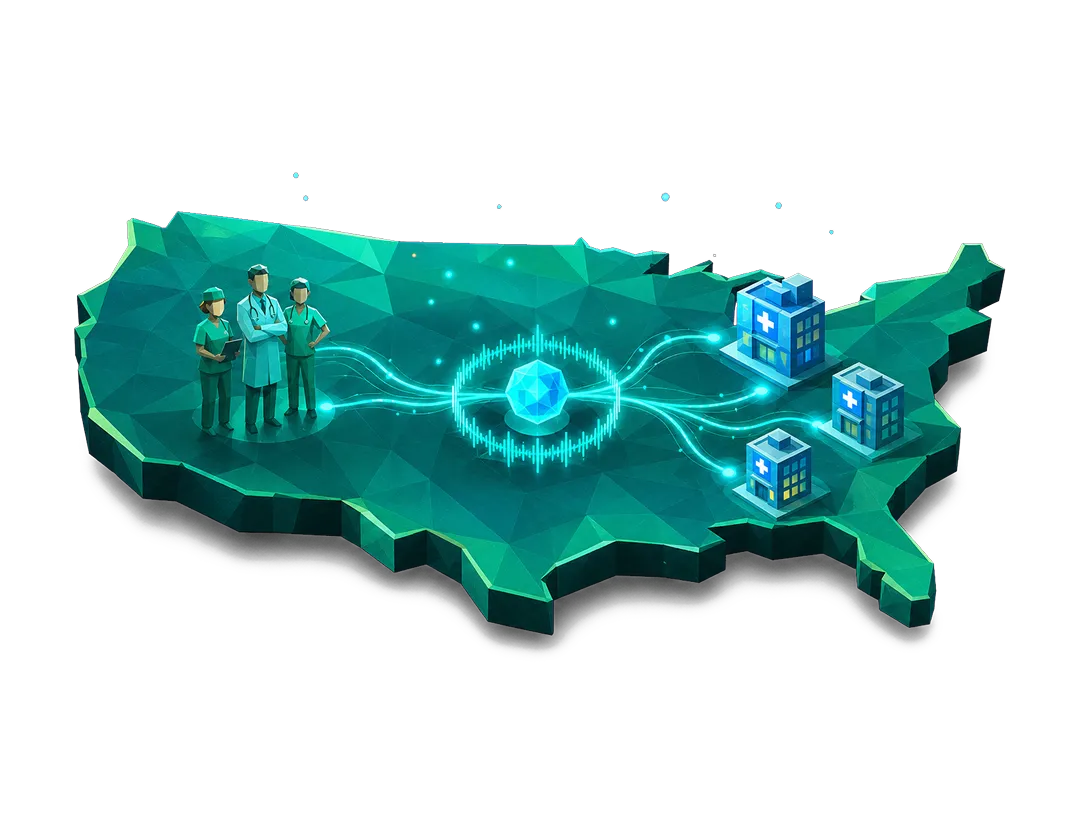 AI Recruiter Company's Client Mission: Matching Healthcare staffing Demand and Supply at Platform Scale