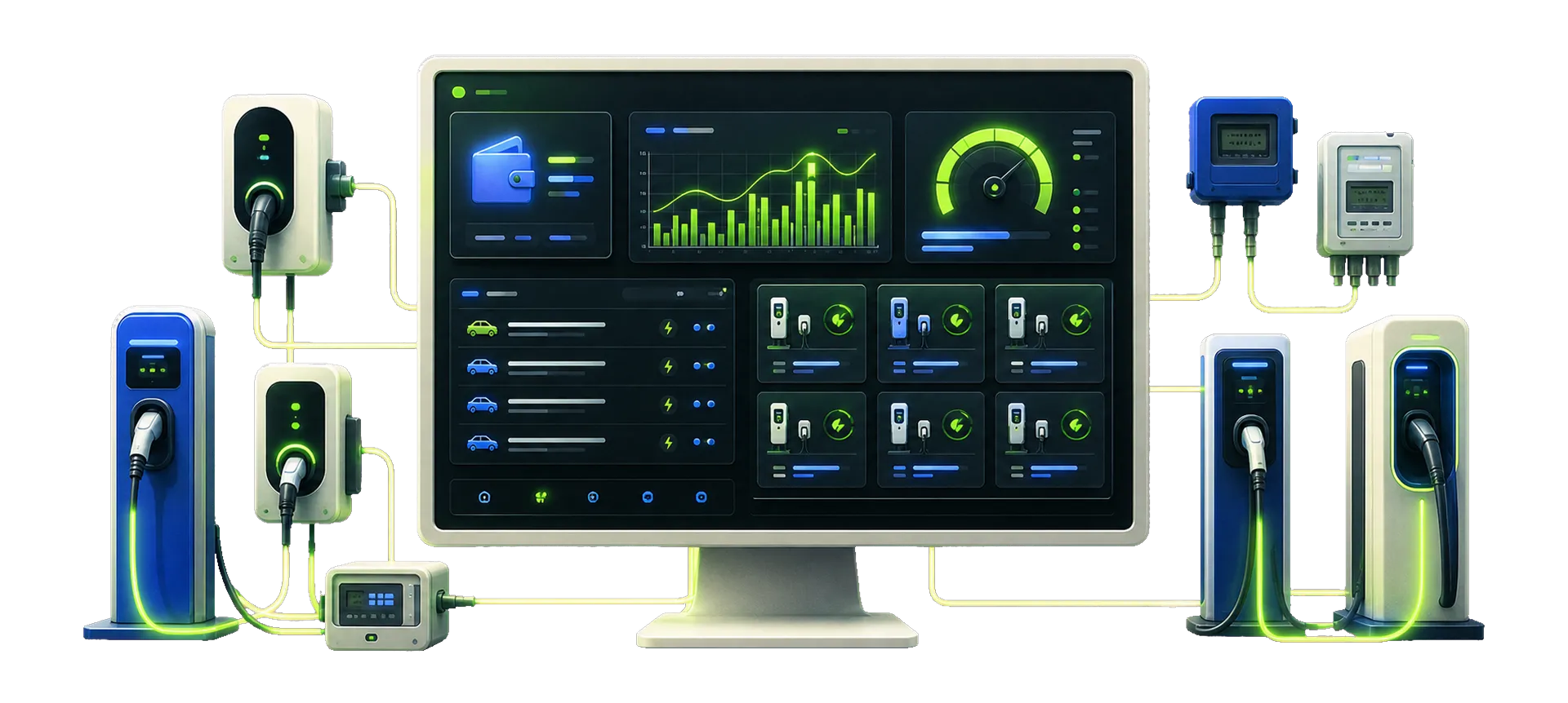 Eveco's Solution 3: Unified Wallet, Metering and Multi-Variant Charger Platform