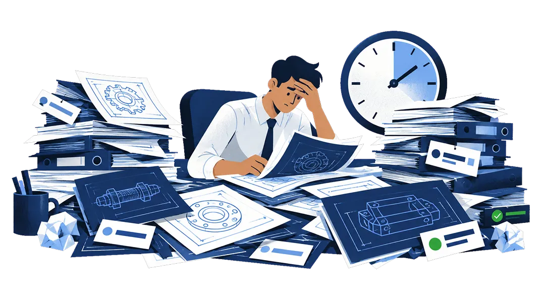 UCC's Challenge 2: Hours Lost Manually Retrieving a Single Drawing