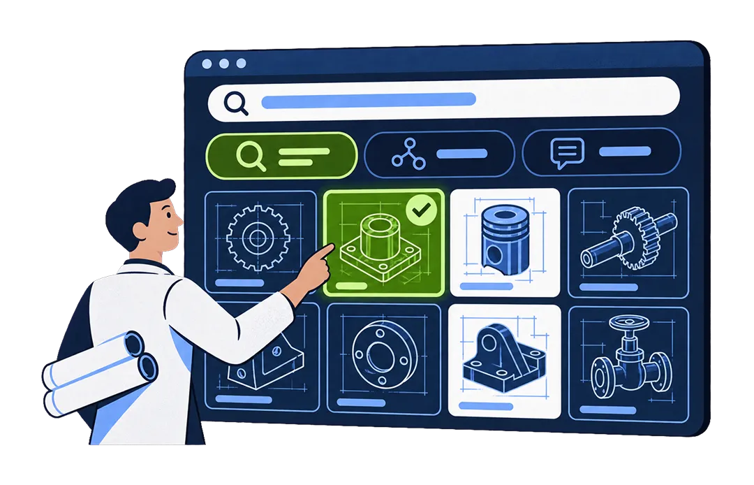 UCC's Solution 1: AI-Powered Engineering Visual Library Search Platform