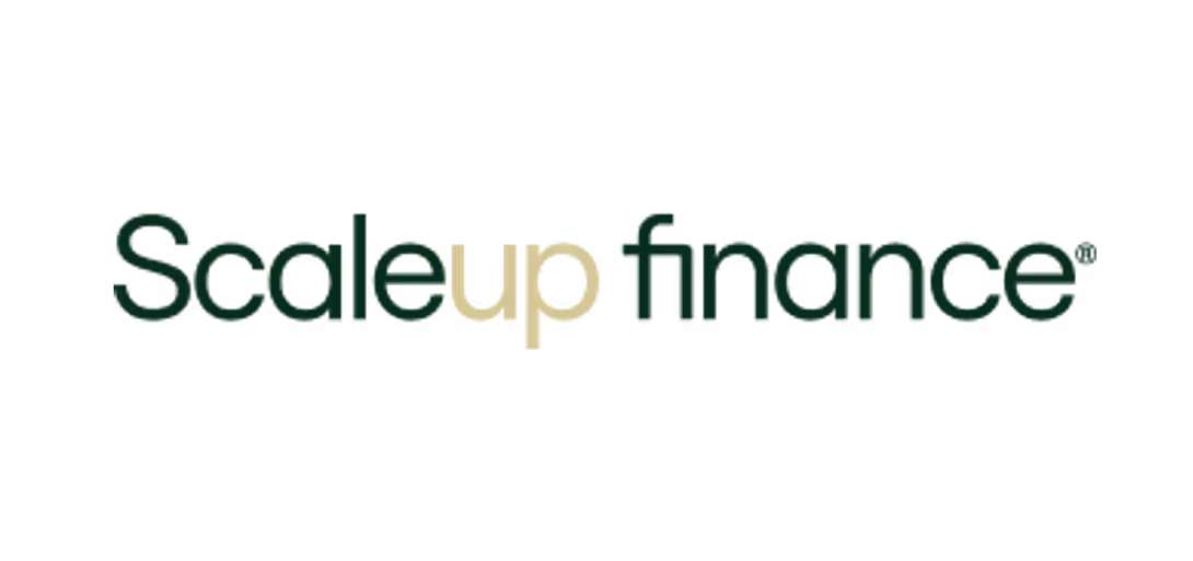 Scaleup Finance company logo with 'up' highlighted in a different color.