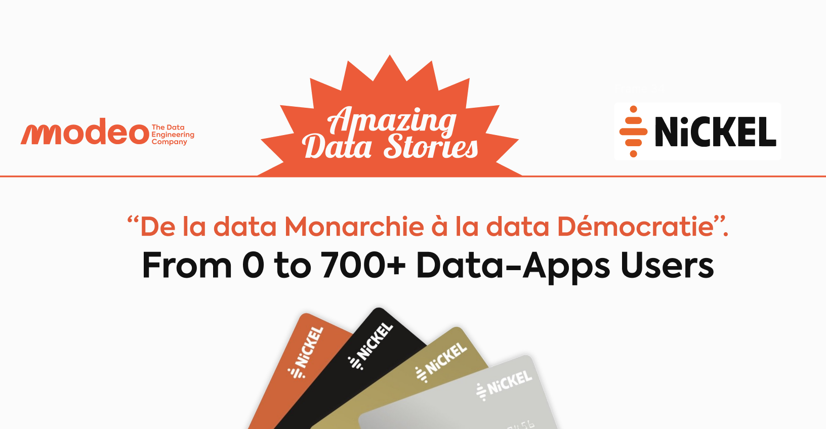#2 - Amazing Data Stories by Modeo X Nickel