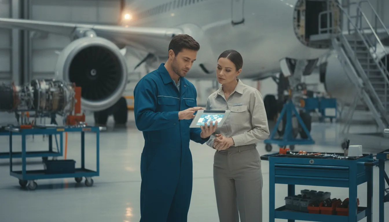 Aircraft maintenance logbook software for aviation maintenance teams