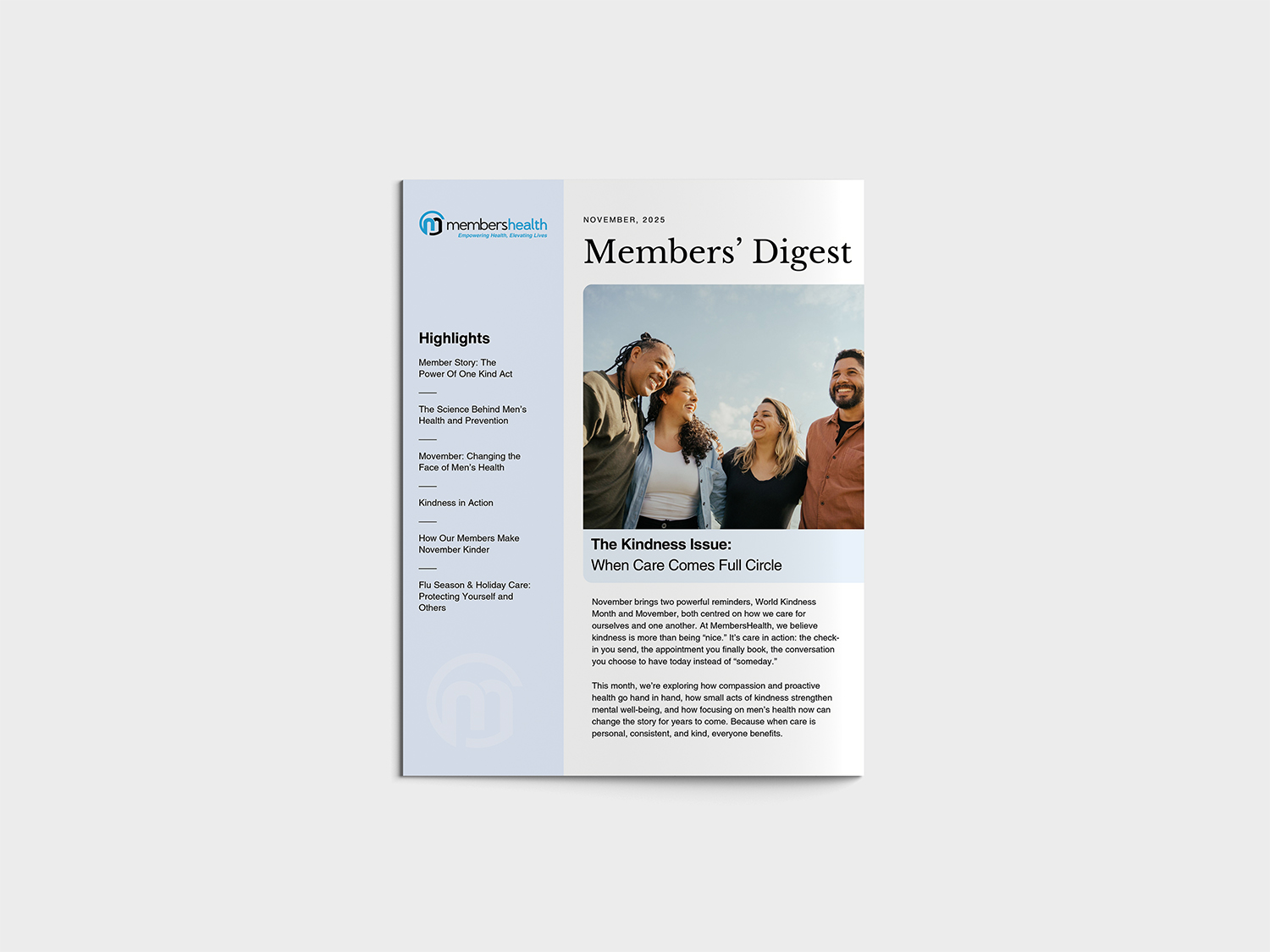 A woman seated at a table, delicately using a napkin to blow her nose. She appears to be experiencing a mild cold or allergies. The background is soft and neutral, with warm lighting illuminating the scene."