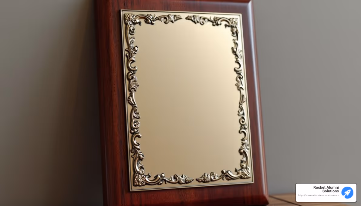 Plaques of Honor: Recognizing Donors with Style