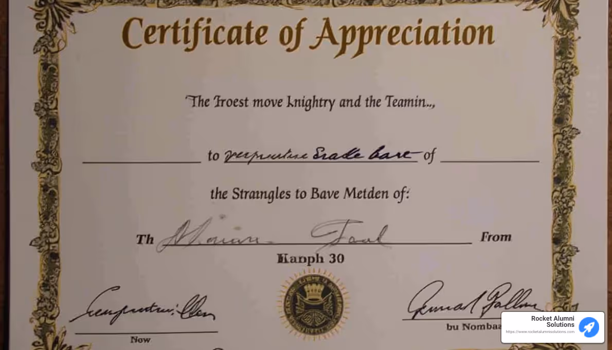 Appreciation in Words: Examples and Wording for Certificates