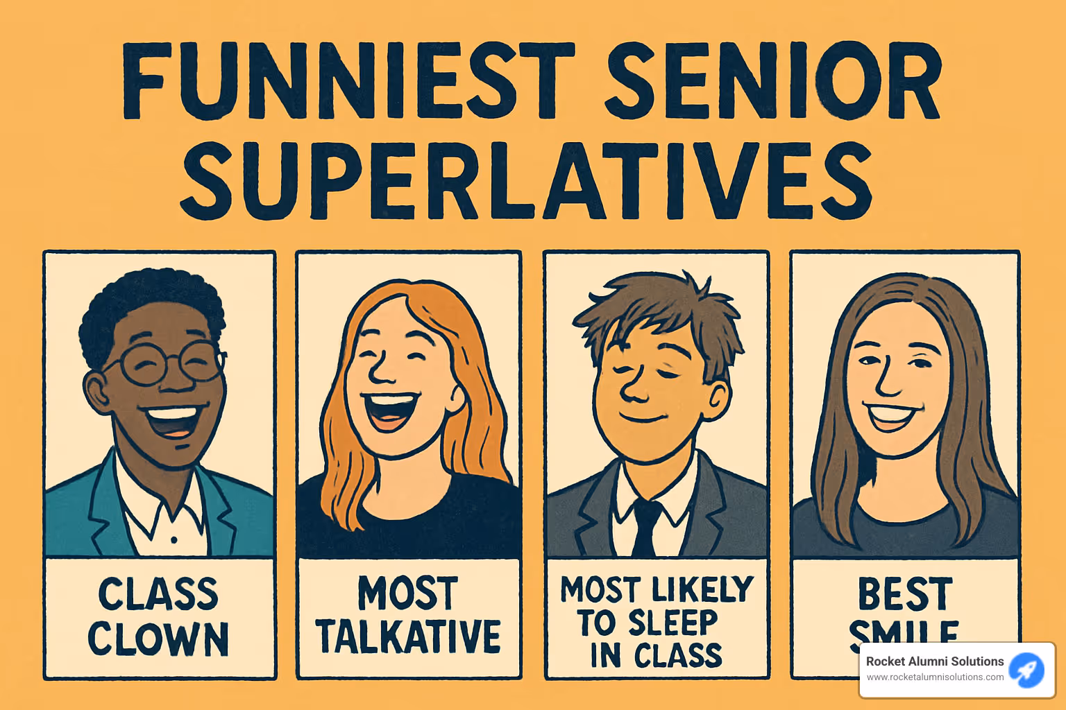 Laugh Your Cap Off With These Funniest Senior Superlatives
