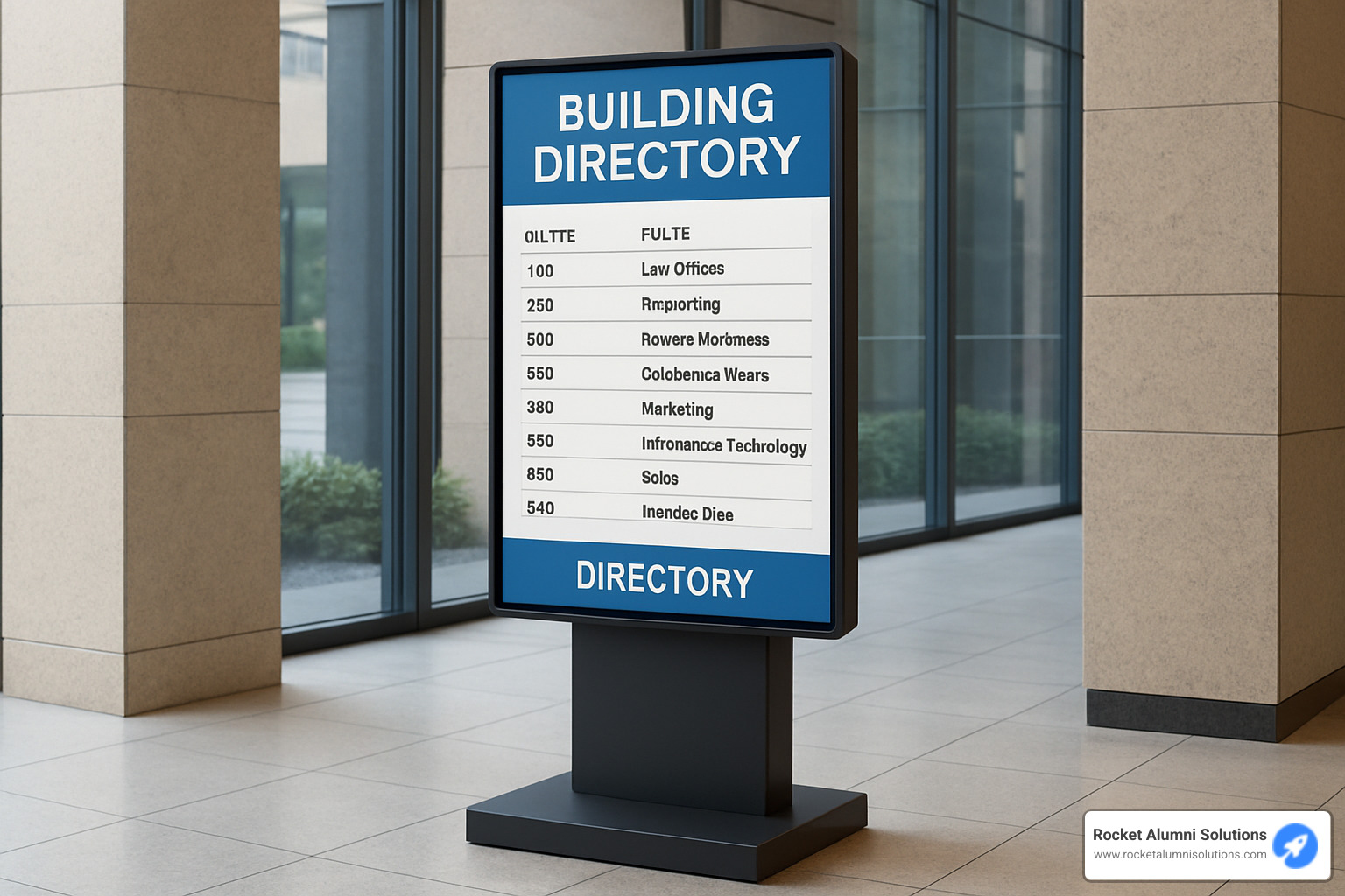 outdoor weatherproof building directory kiosk - Building Directory Kiosk outdoor weatherproof building directory kiosk - Building Directory Kiosk