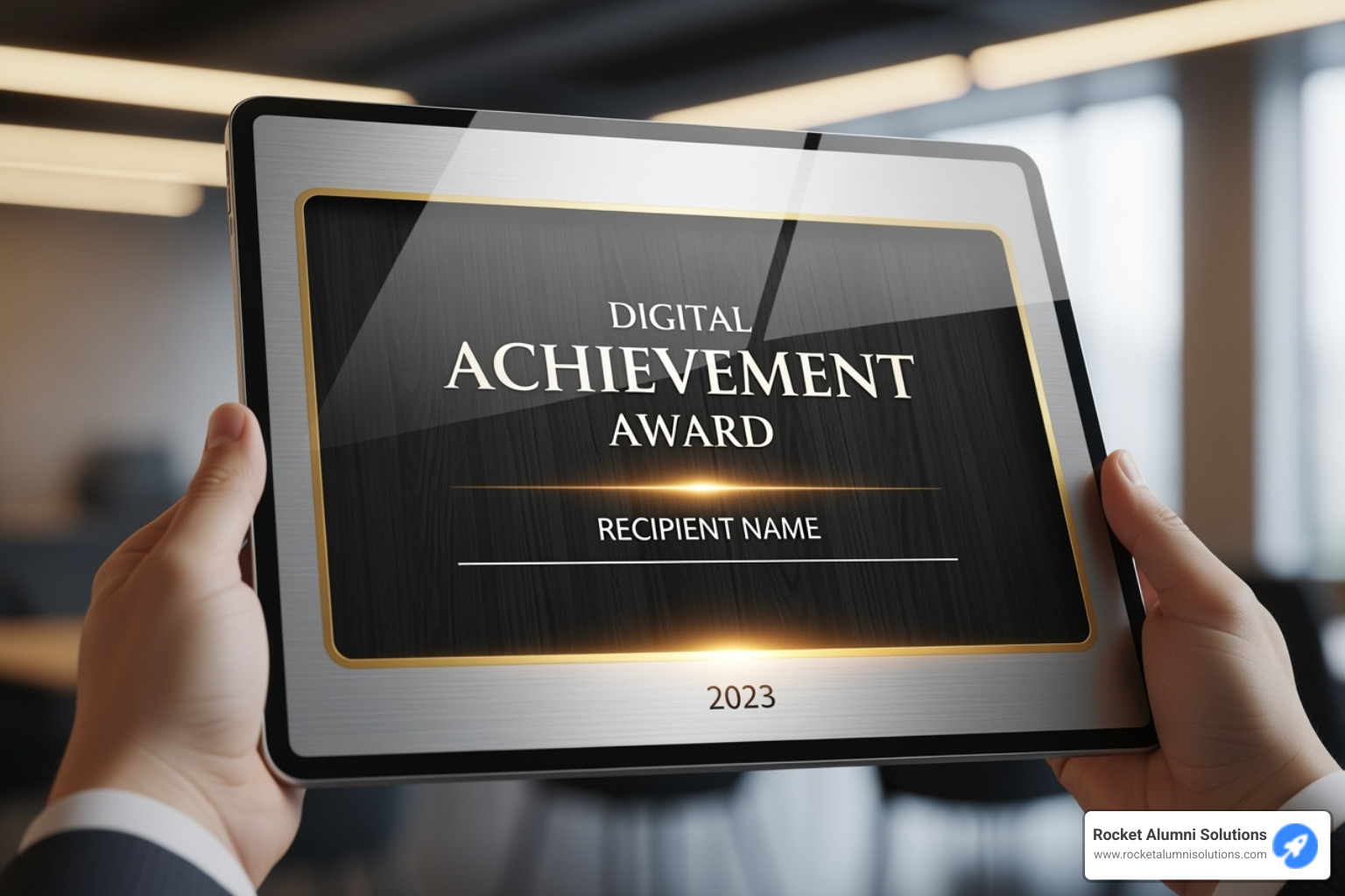 digital hall of fame being viewed on a tablet and a smartphone - digital award plaques digital hall of fame being viewed on a tablet and a smartphone - digital award plaques