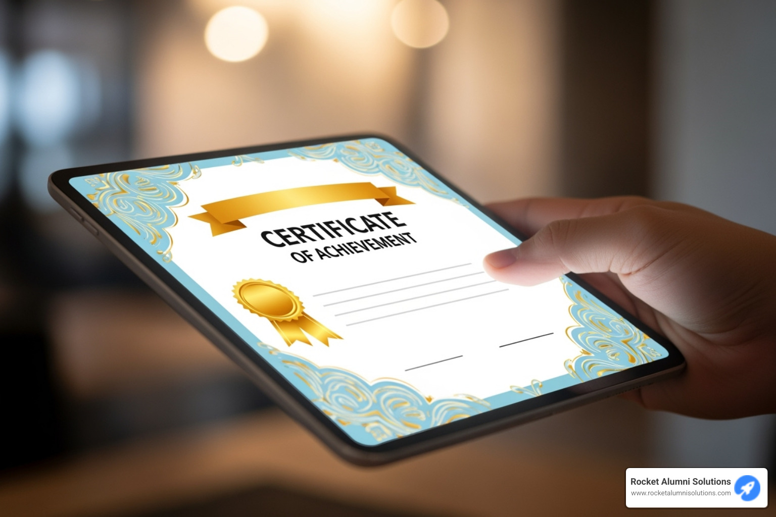 user-friendly certificate creation interface on a computer screen - online achievement certificates