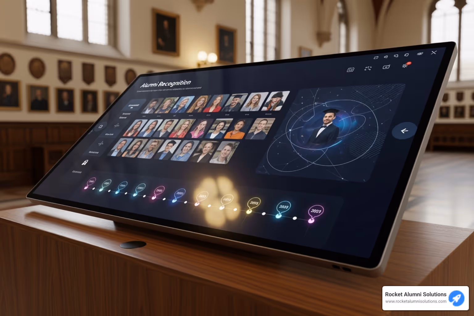 In Depth Guide to Alumni Recognition Touchscreen Solutions