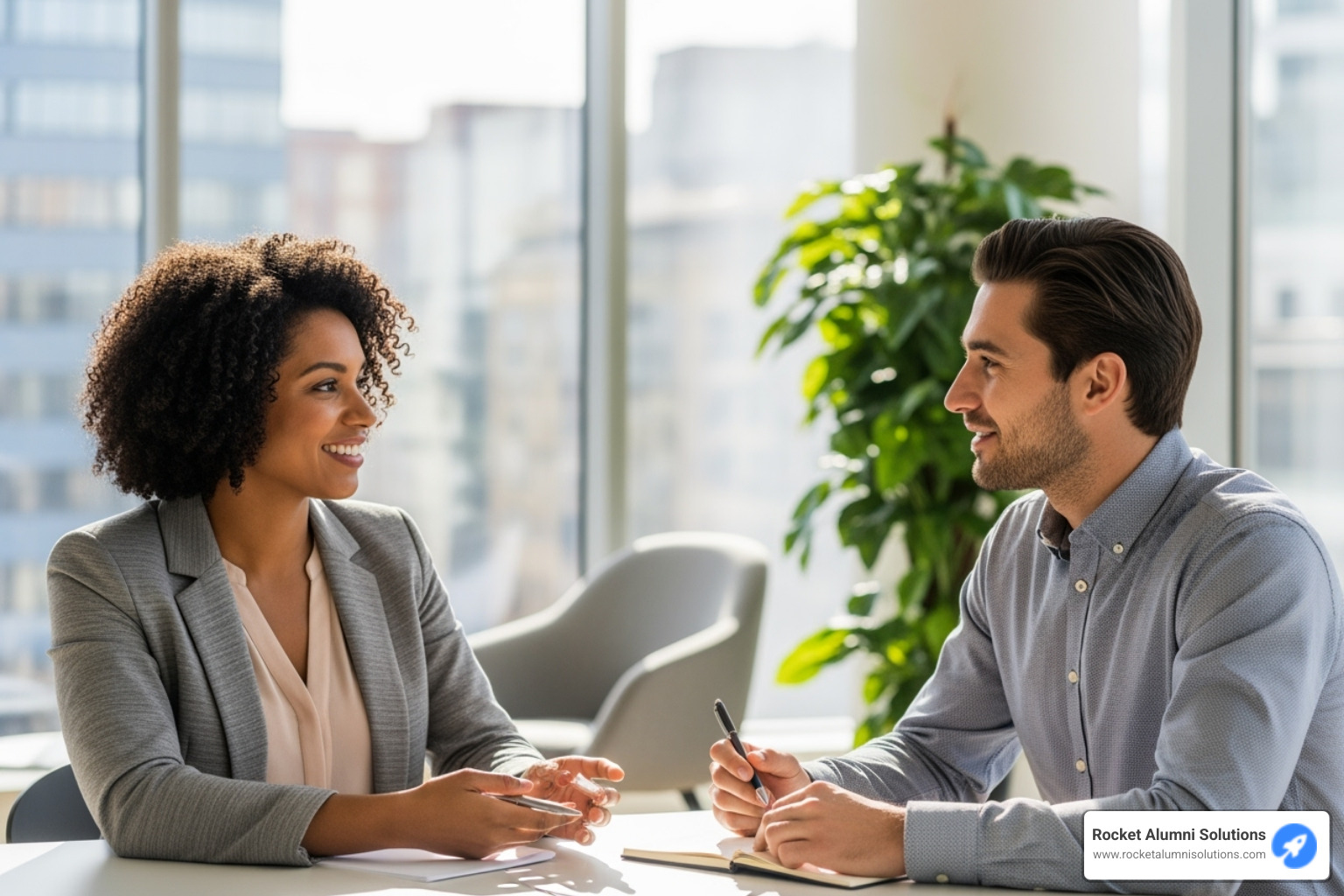 manager and employee having a positive 1-on-1 conversation - employee engagement tools manager and employee having a positive 1-on-1 conversation - employee engagement tools