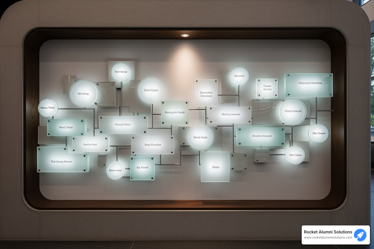 Interactive digital donor wall at a hospital - modern donor wall ideas Interactive digital donor wall at a hospital - modern donor wall ideas