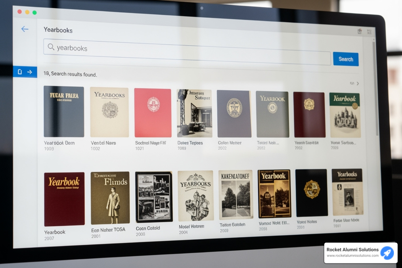 of a search results page from a digital yearbook collection - digital yearbooks Maryland of a search results page from a digital yearbook collection - digital yearbooks Maryland