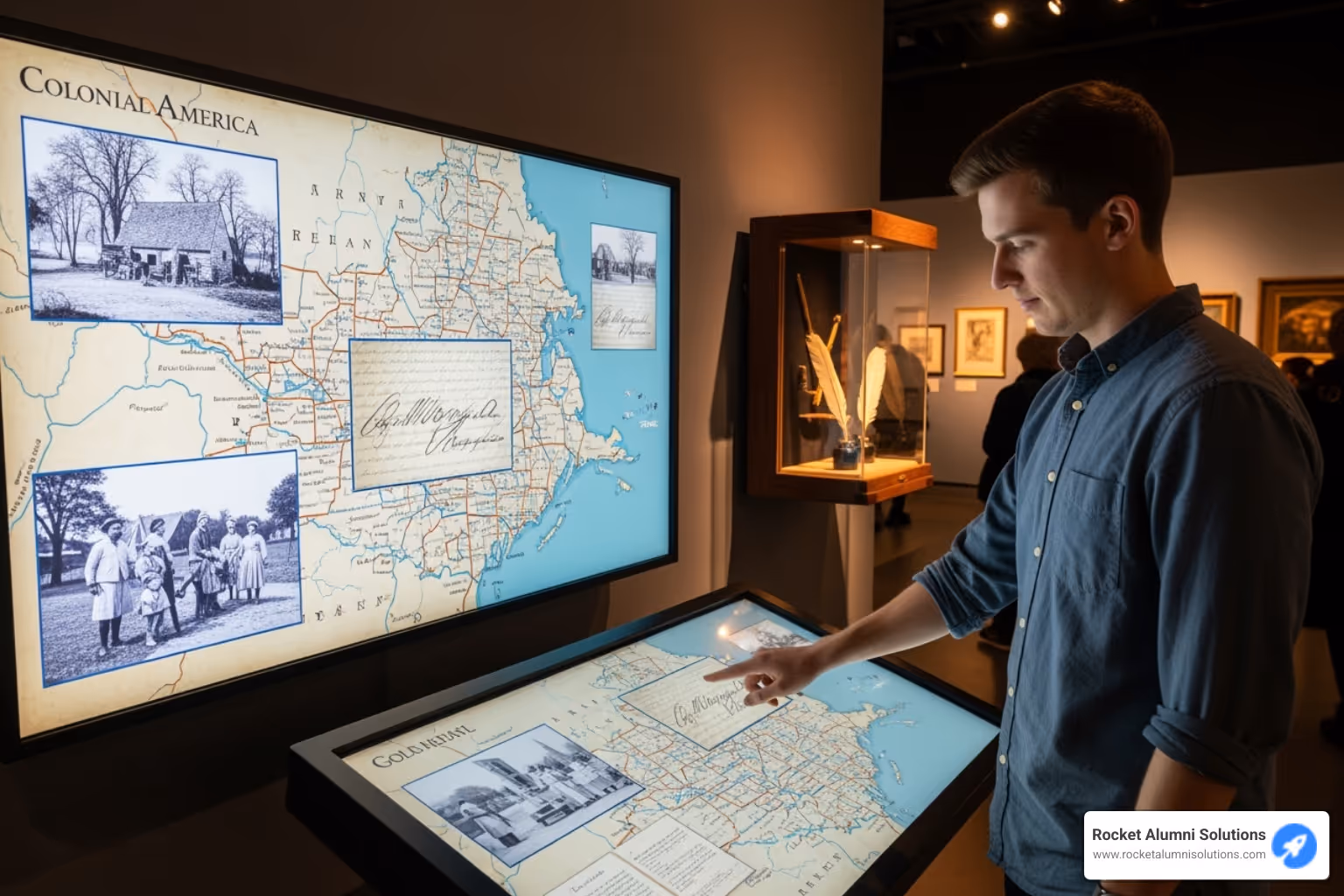 The Ins and Outs of Digital Historical Touchscreen Applications