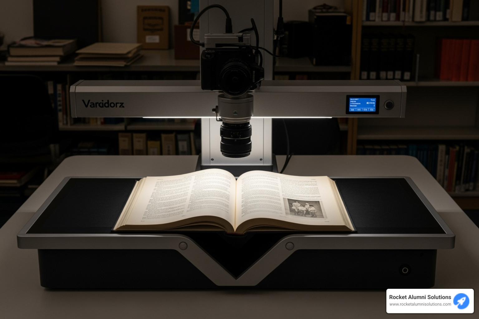 V-cradle book scanner digitizing a yearbook - look up yearbooks free V-cradle book scanner digitizing a yearbook - look up yearbooks free