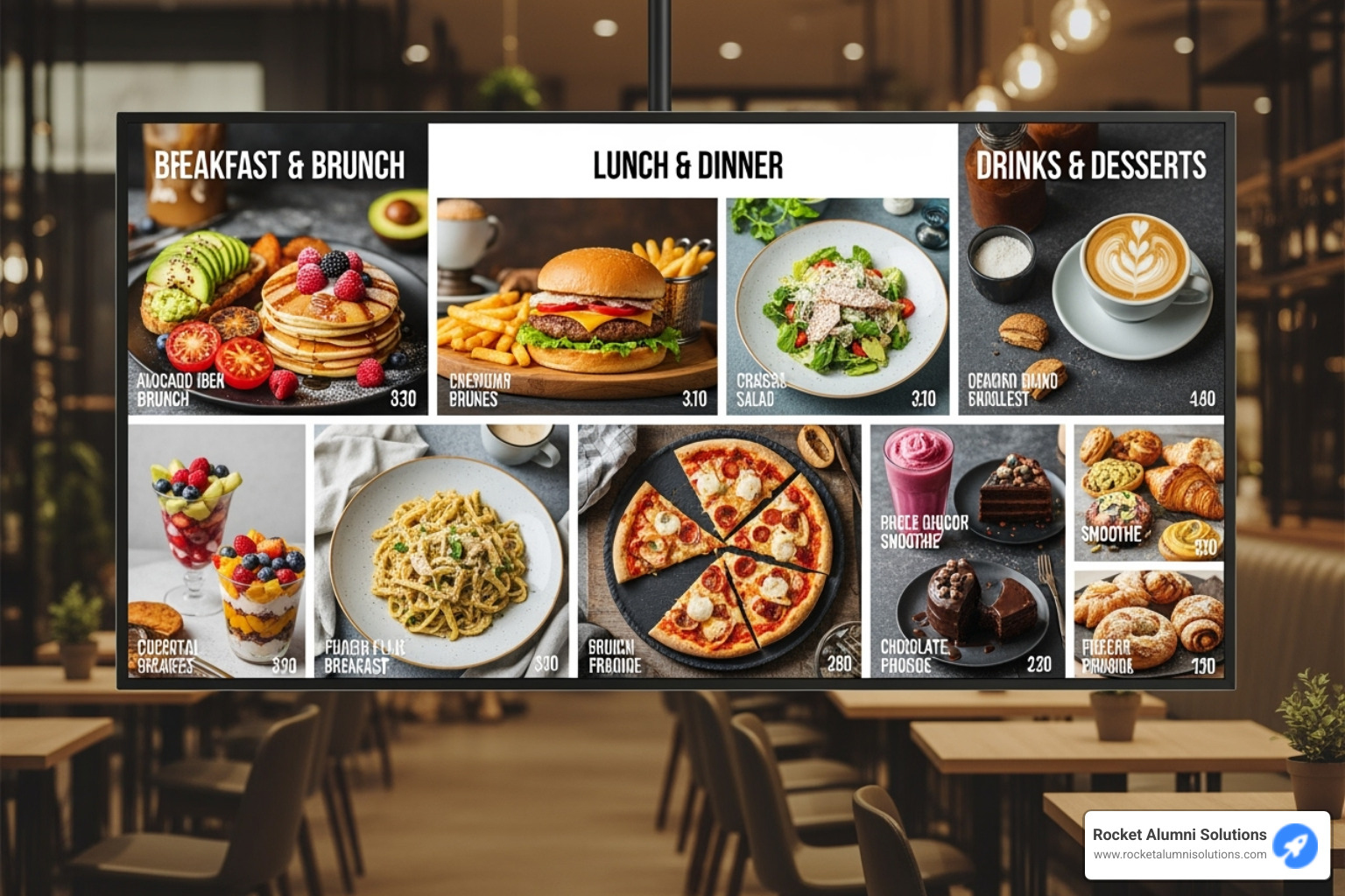 dynamic digital menu board - Digital signage solutions dynamic digital menu board - Digital signage solutions