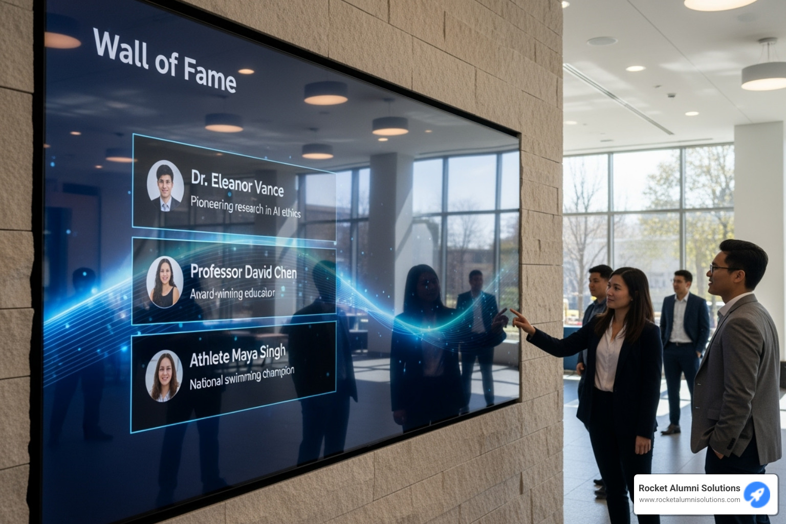 physical recognition display featuring a touchscreen with interactive content - End of Season Display physical recognition display featuring a touchscreen with interactive content - End of Season Display