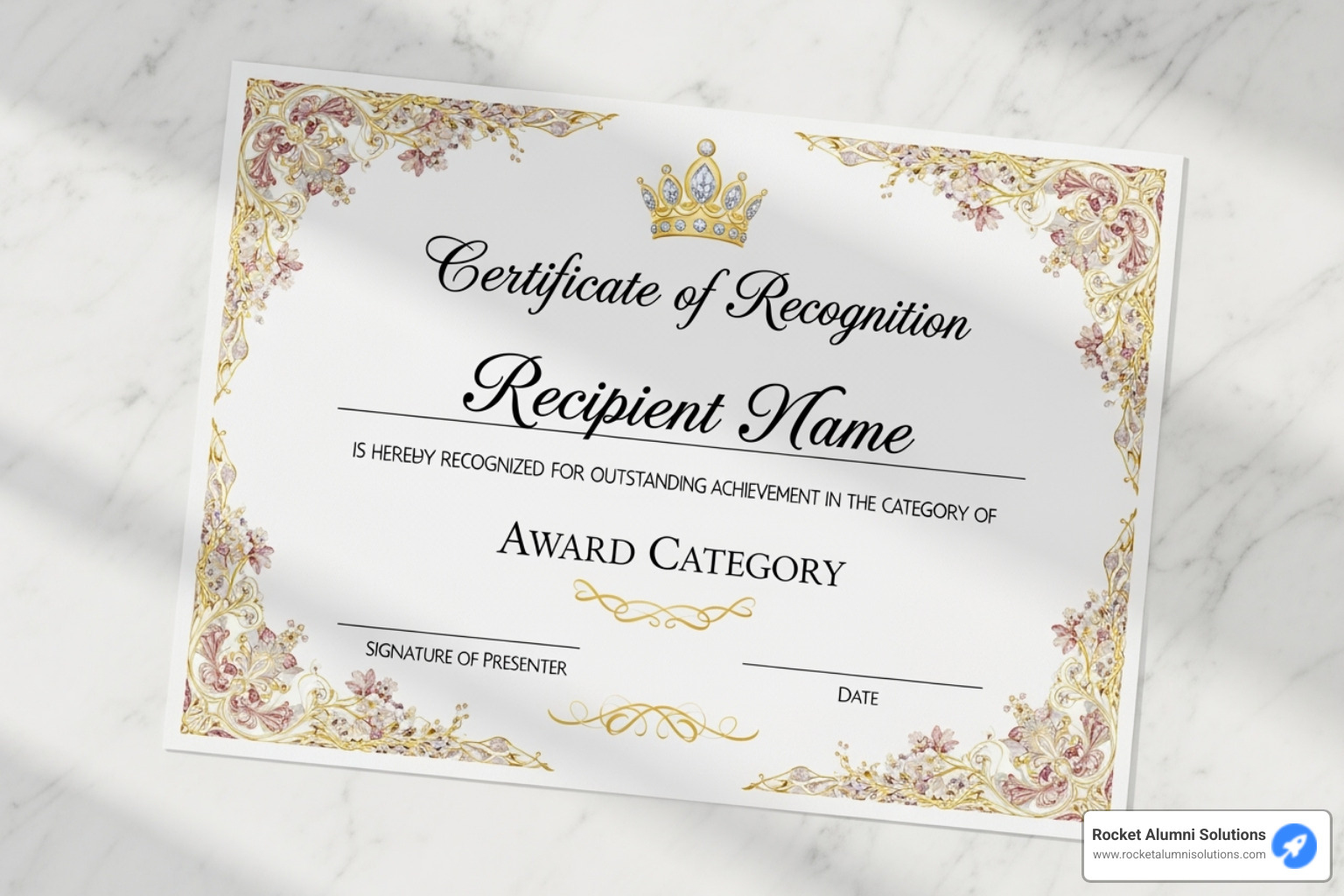 Achieve Pageant Perfection with Recognition Certificates
