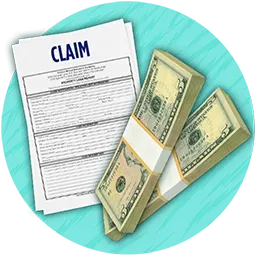 Settlement claim money