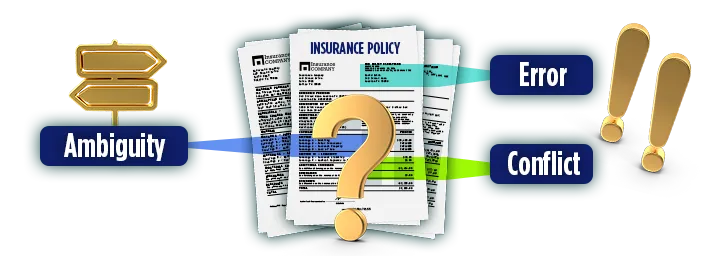 Ambiguous Terms and Conflicting Language