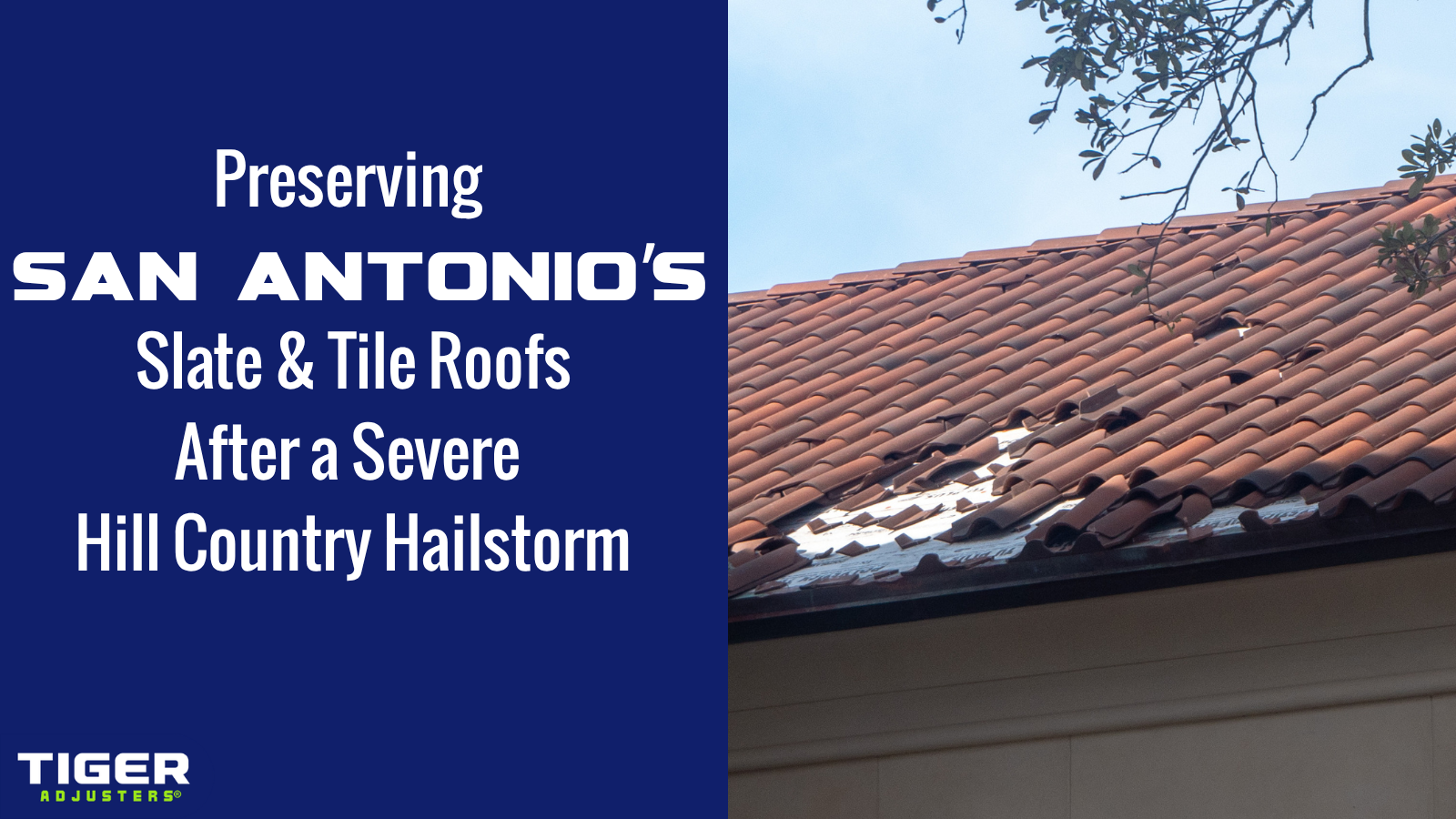 Preserving San Antonio’s Slate & Tile Roofs After a Severe Hill Country Hailstorm