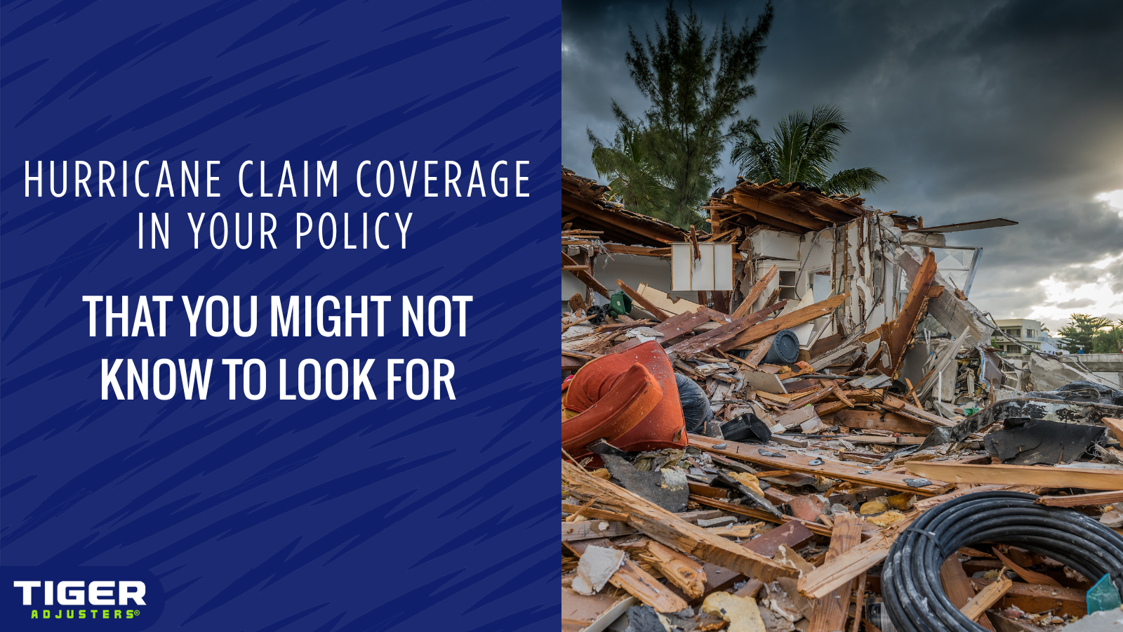 When a hurricane hits and your property is impacted, you probably won’t be thinking about how to maximize your insurance claim settlement.