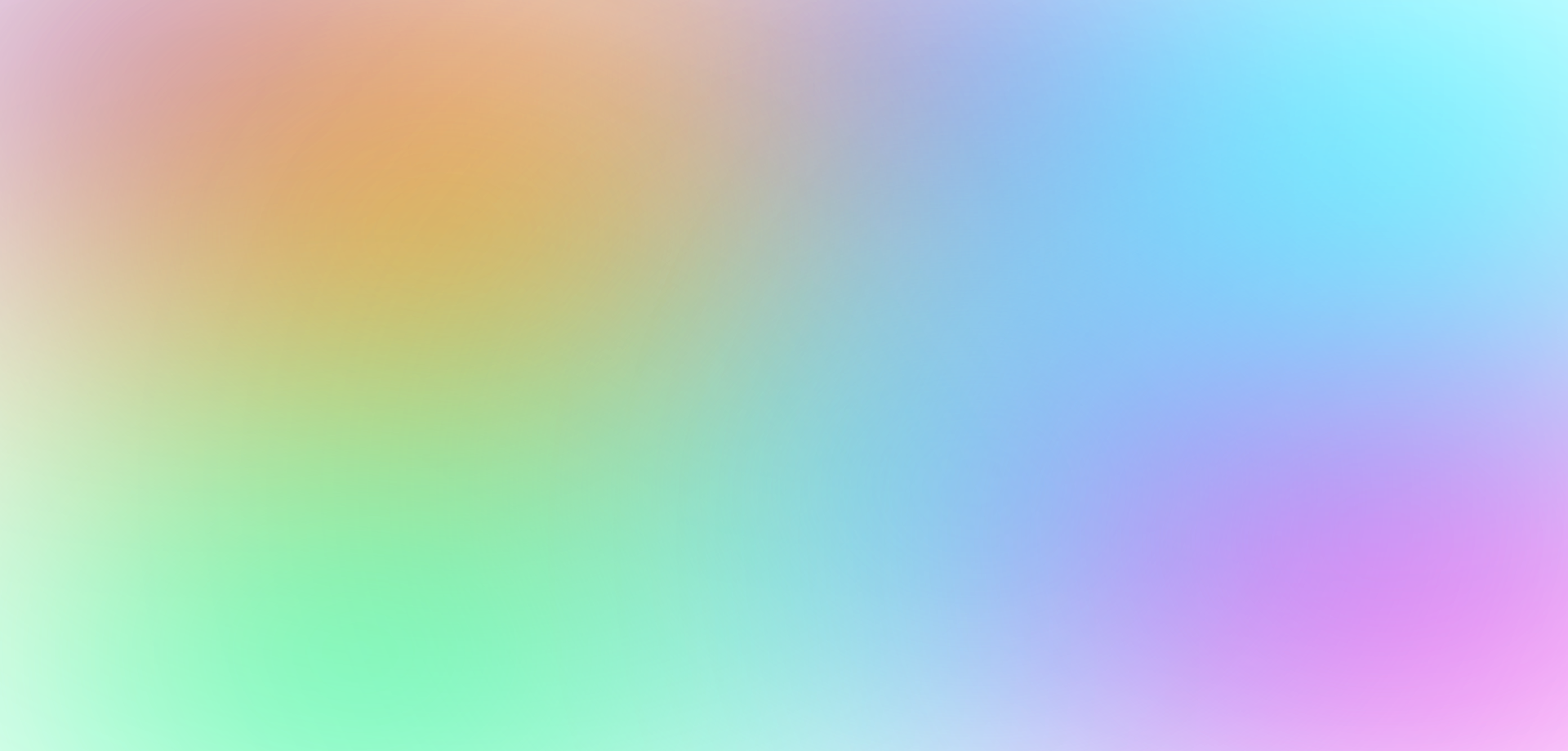 A rainbow background of various colors blurring together