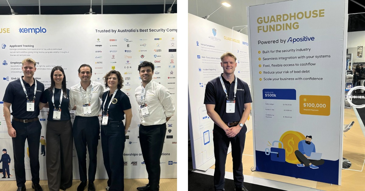 The team joined Guardhouse for the Security Expo 2026