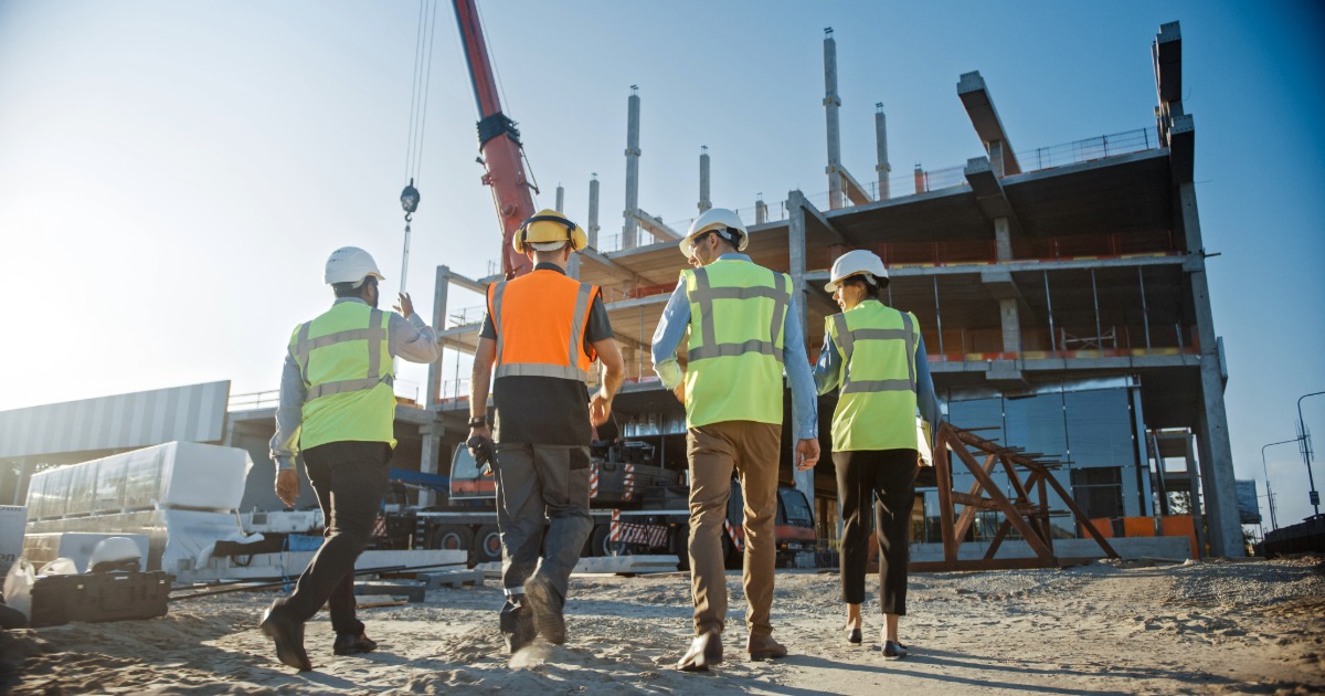 Labour hire agency owners and employees working together