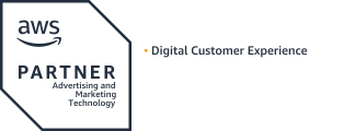 AWS Partner Badge: Advertising and Marketing Technology. Digital Customer Experience.