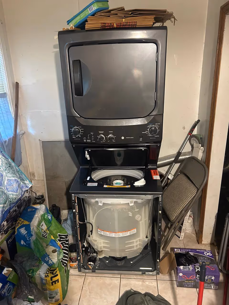 leaking washer repair process