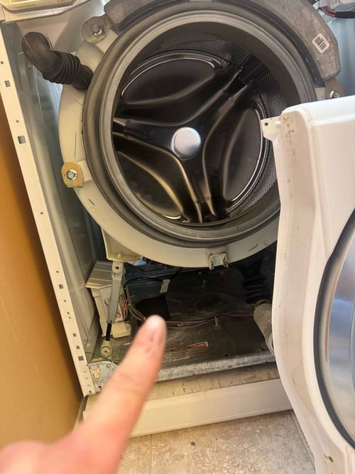 broken washer in Chicago