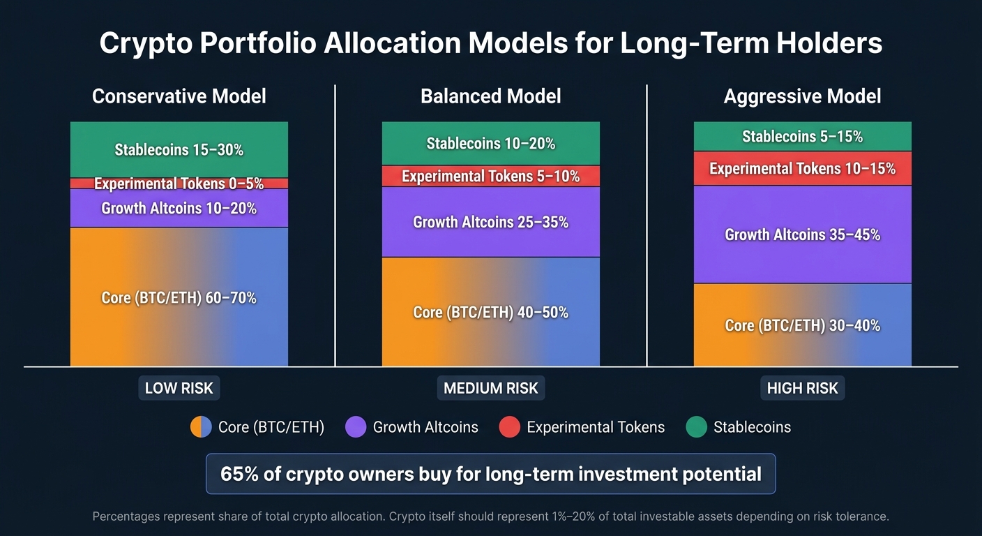 Crypto Portfolio Allocation Models: Conservative vs Balanced vs Aggressive