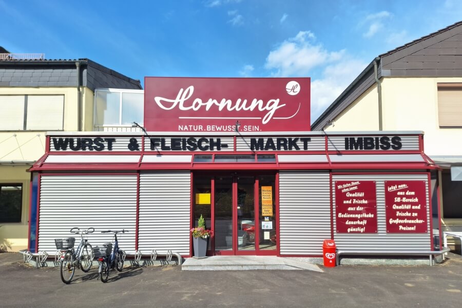 Außenansicht der Filiale Limbach