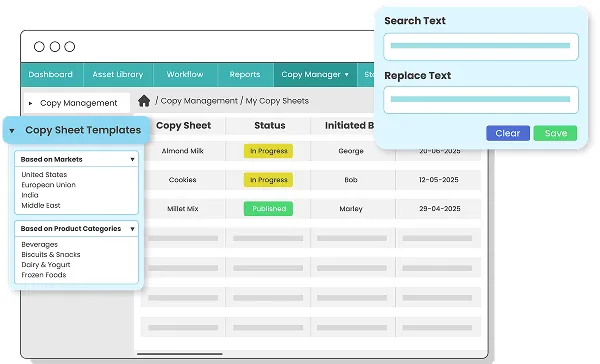 Efficient task management and project access 