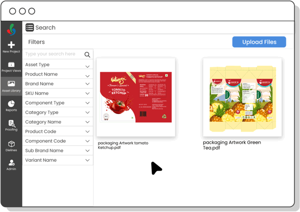 Digital Asset Management Effortlessly organize and track R&D artwork assets, ensuring quick access to the most up-to-date versions.