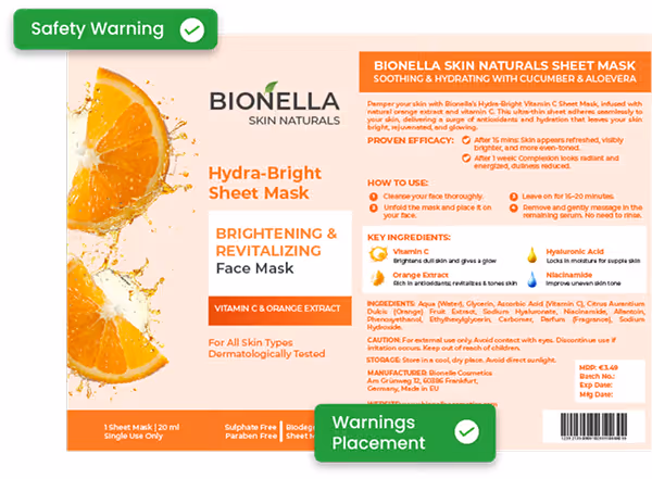 9. Safety Warning Requirements