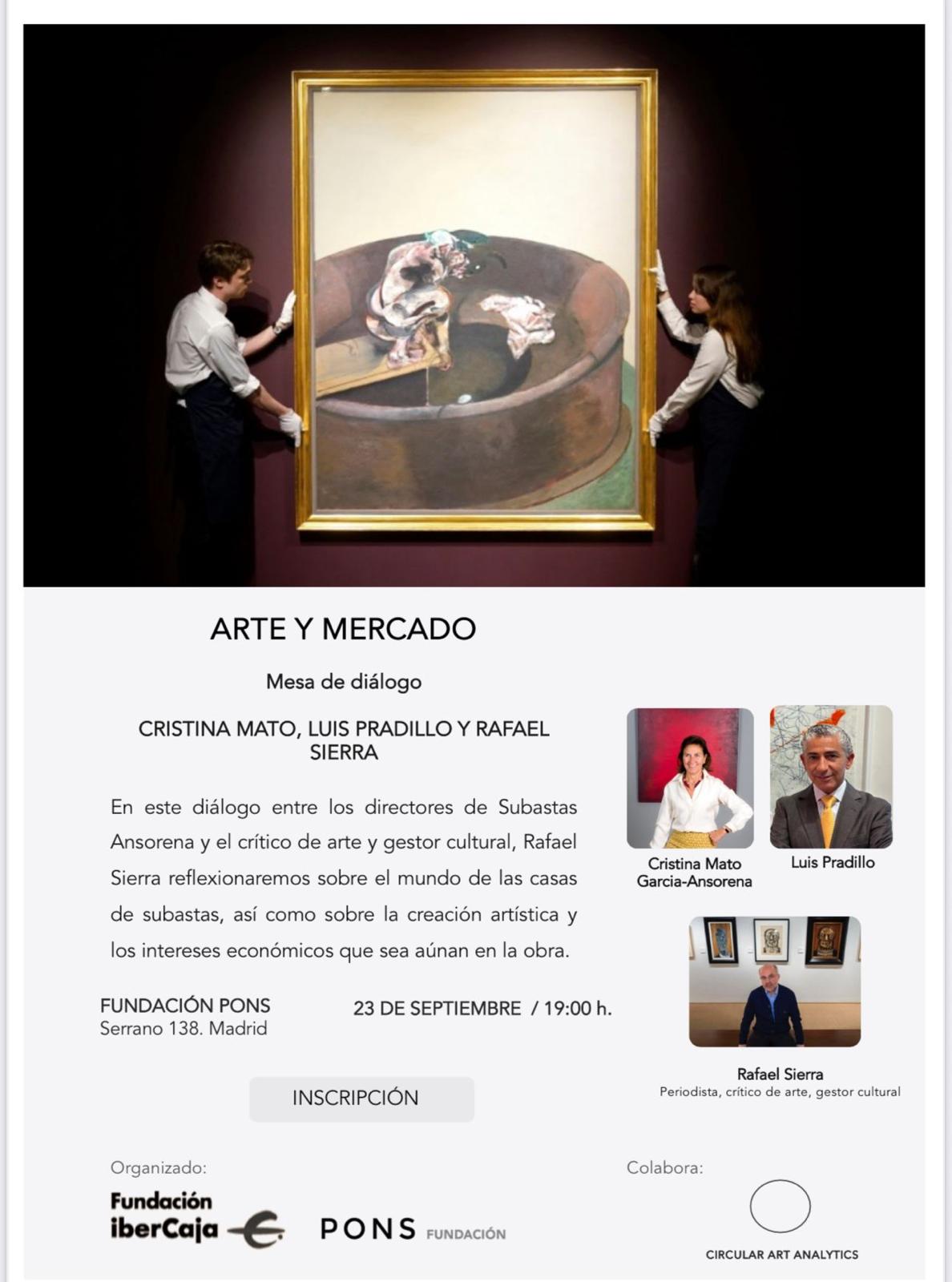 Mesa de Diálogo: Arte y Mercado 