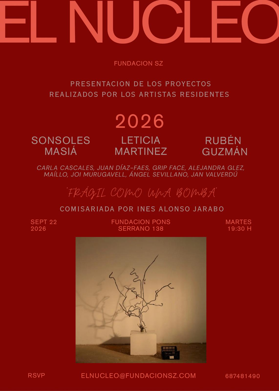 Próxima exposición: EL NUCLEO