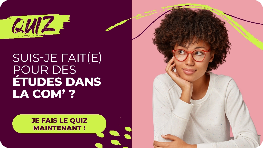 Faites le quiz: Suis-je fait(e) pour des études dans la com' ? - BSB