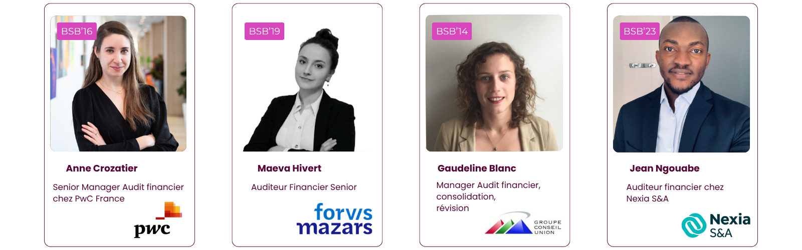 Des Alumni de la Burgundy School of Business - BSB