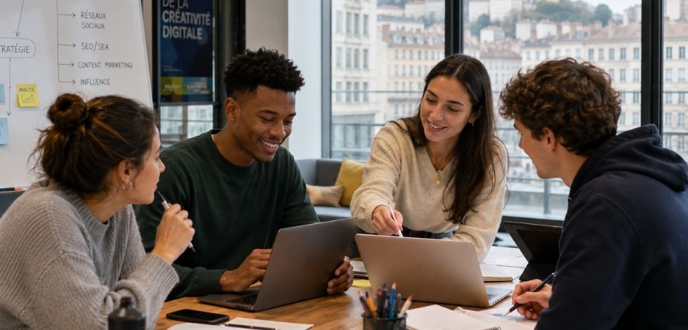 Le bachelor Communication Digitale s'acquiert en trois ans et permet la poursuite d'études dans l'enseignement supérieur. Il s'agit d'intégrer la Burgundy Schoo of Business à Lyon - BSB Éducation