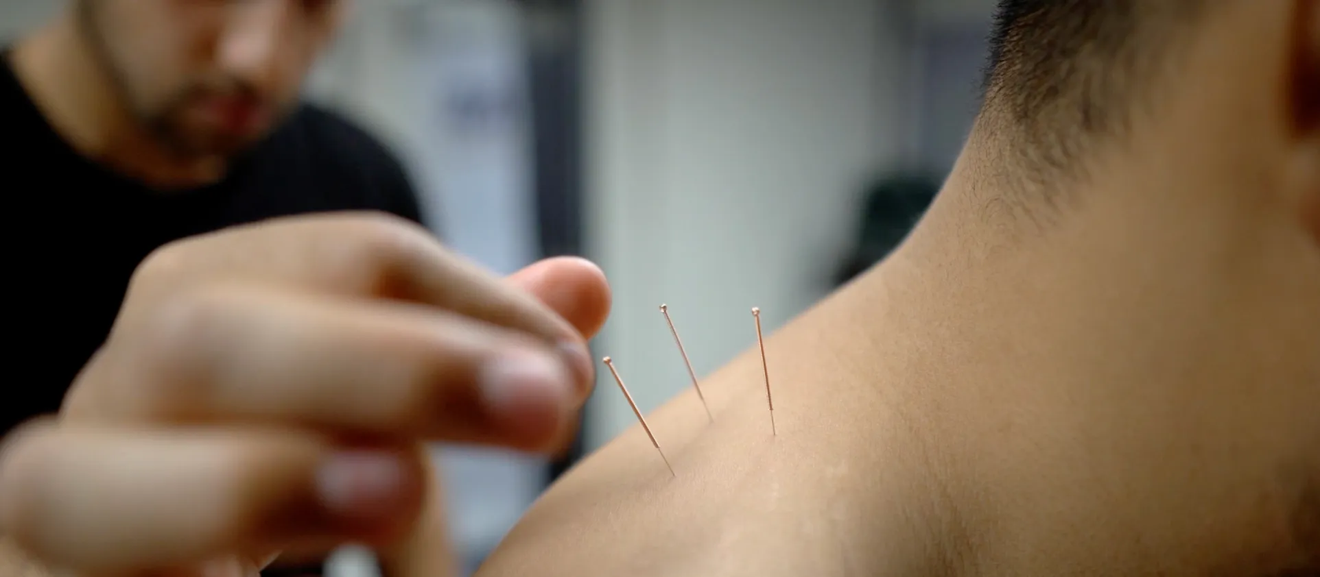 Image of a professional therapist treating a patient